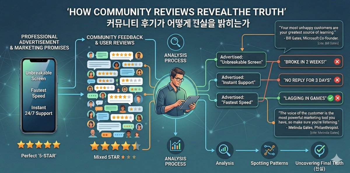 사이트 가입 전 커뮤니티 후기를 읽어야 하는 이유