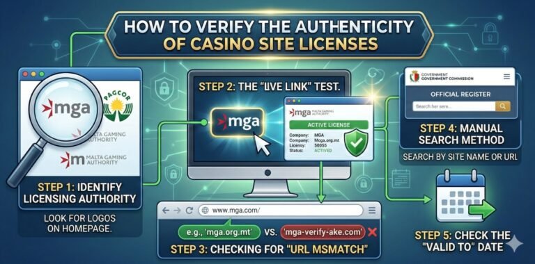 카지노사이트 라이선스 진위 판별법