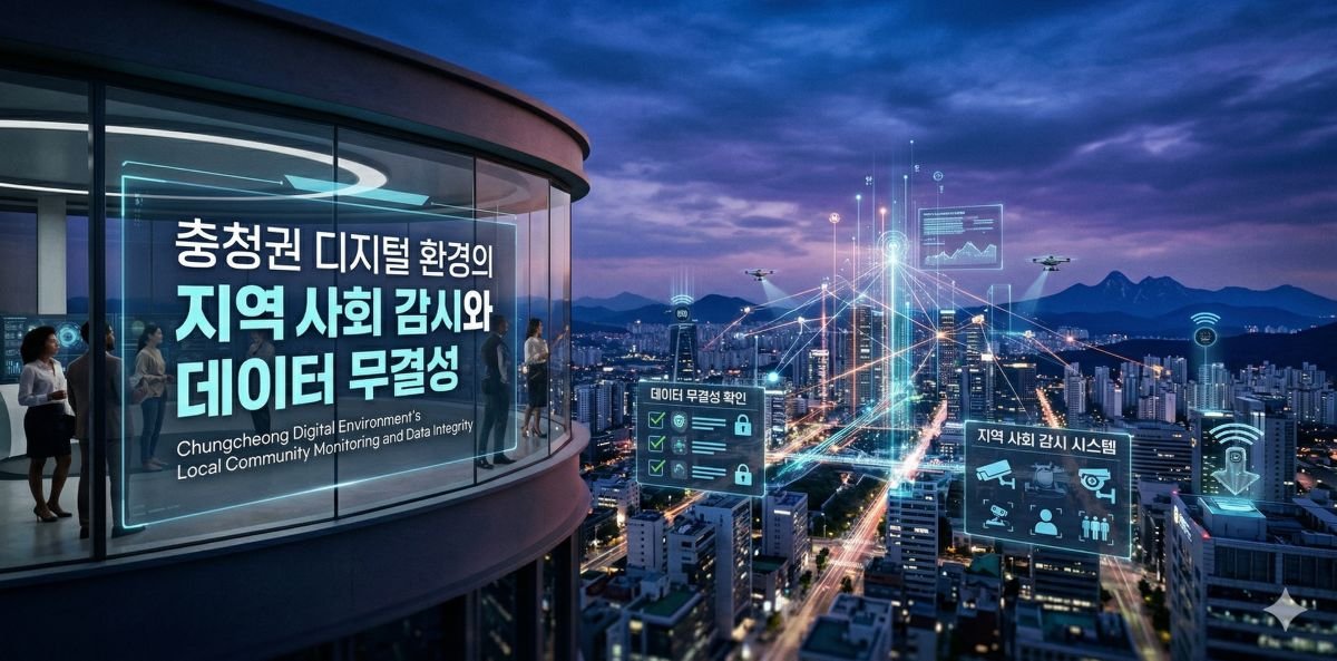 충청권 디지털 환경의 지역 사회 감시와 데이터 무결성