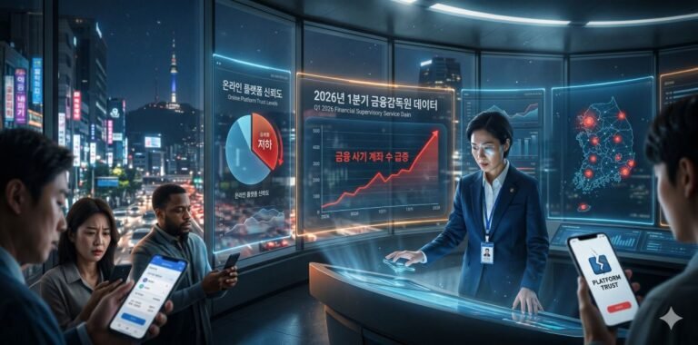 한국 금융 사기 계좌 급증이 온라인 플랫폼 신뢰 평가에 주는 시사점 — 2026년 1분기 금융감독원 데이터로 보는 운영 위험 신호